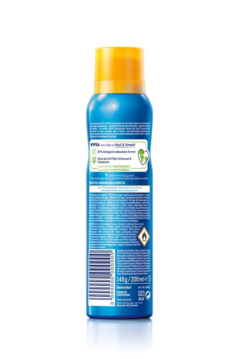 Thumbnail 5 de NIVEA SUN UV Dry Protect Sport Sonnenspray