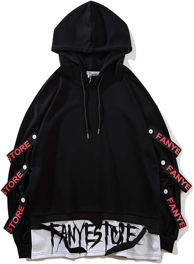 Detalle de Hello MrLin Herren Kapuzenpullover Hoodie