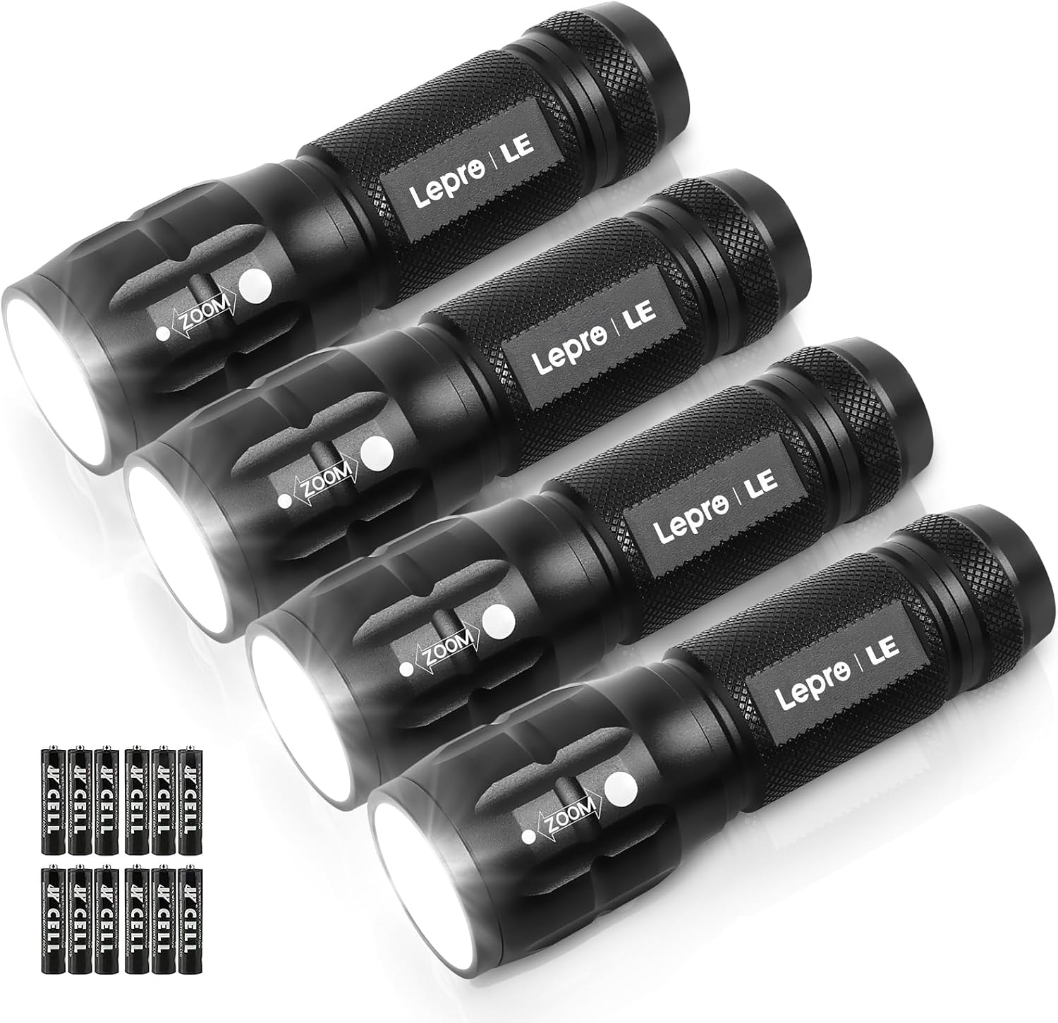 Detalle de LE LED Torch LE1000 Powerful Handheld Flashlight
