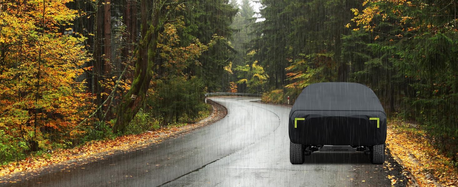 Thumbnail 6 de Car Cover Custom Fit for Toyota Tundra (2007-2026) — 6-Layer Waterproof Outdoor Truck Cover
