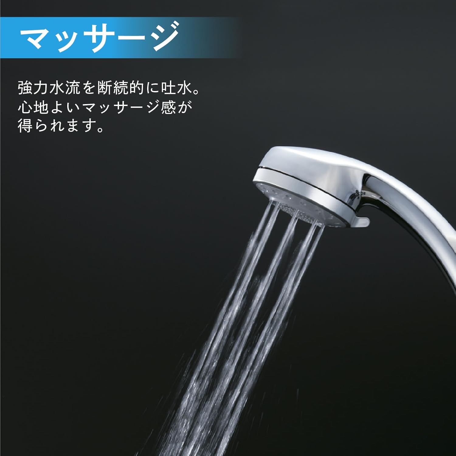 Detalle de LIXIL INAX エコフルプラス PK-BF-SH1 多機能シャワーヘッド|ウルトラファインバブル・節水設計・手元止水