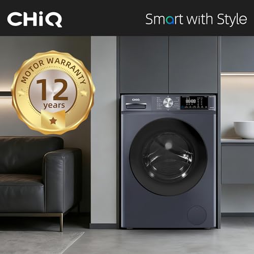 Detalle de CHiQ CFL80-14586IM3XAU Front Load Washing Machine (8kg) – Space Pro, Counter Depth, Large Drum