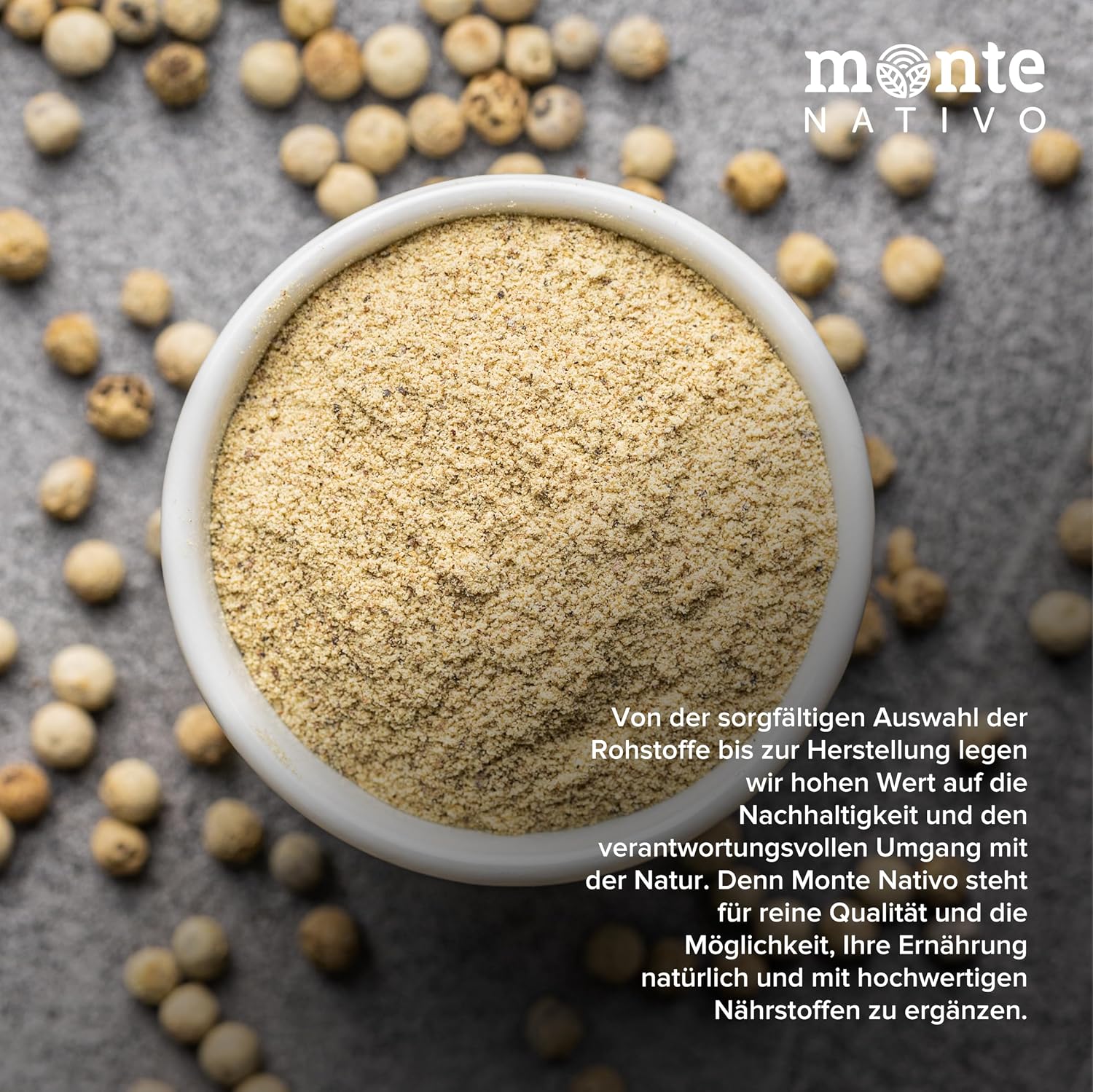 Thumbnail 3 de Monte Nativo Pfeffer gemahlen weiß – 500 g