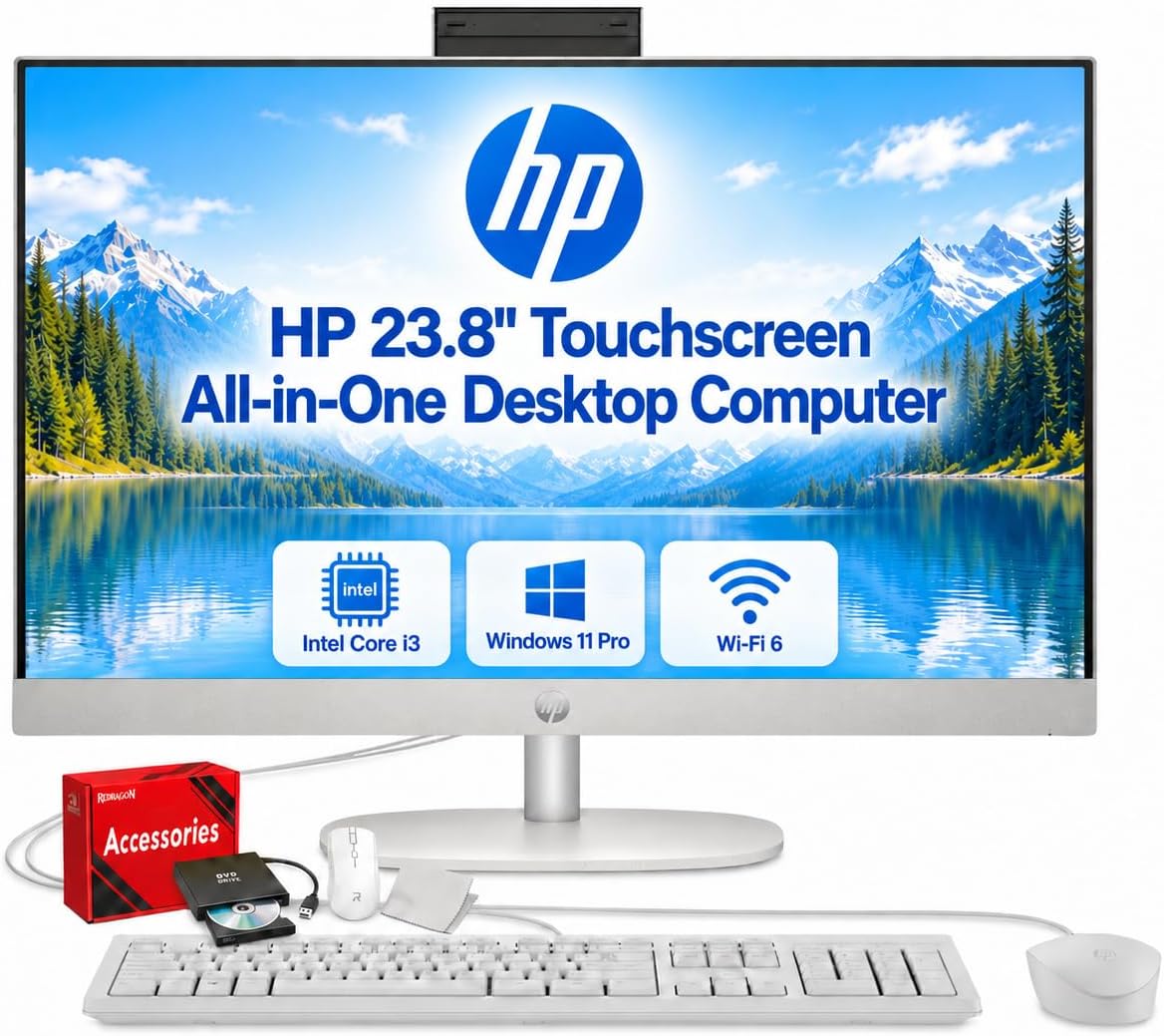 Detalle de HP Touchscreen All-in-One Desktop, 1TB SSD
