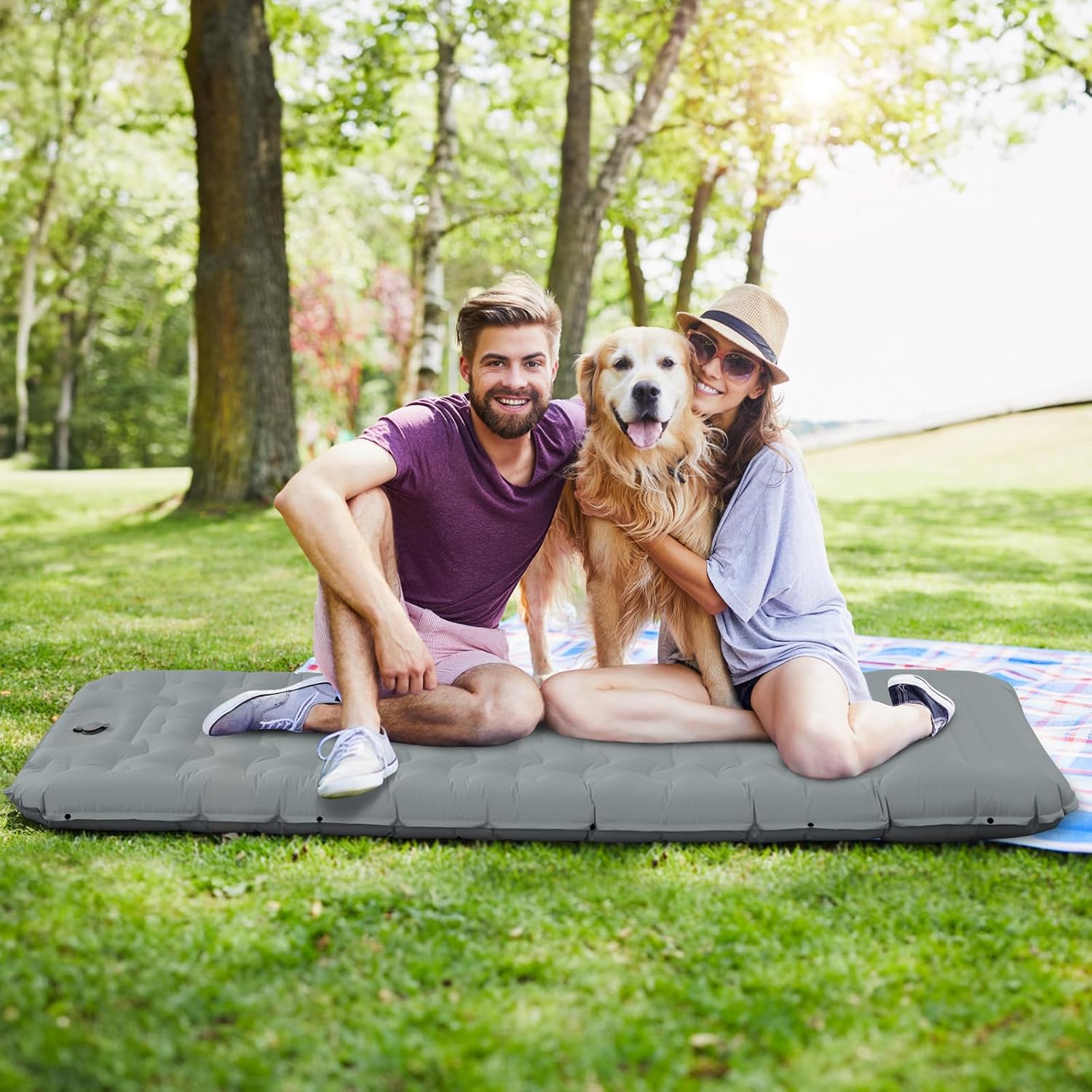 Thumbnail 6 de Hsweeth Matelas Camping Autogonflant 12 cm – Confort et Légereté pour Randonnée