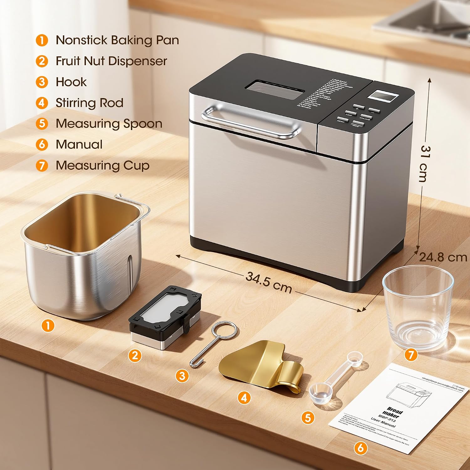 Thumbnail 6 de Bread Maker 19-in-1 1kg Triumphkey
