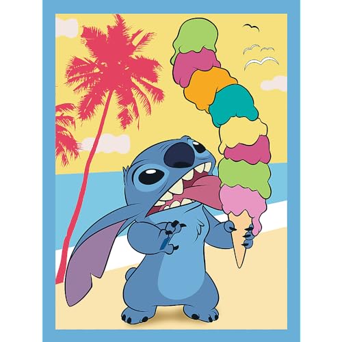 Detalle de Trefl Lilo & Stitch Journée Joyeuse 3 en 1 🎲