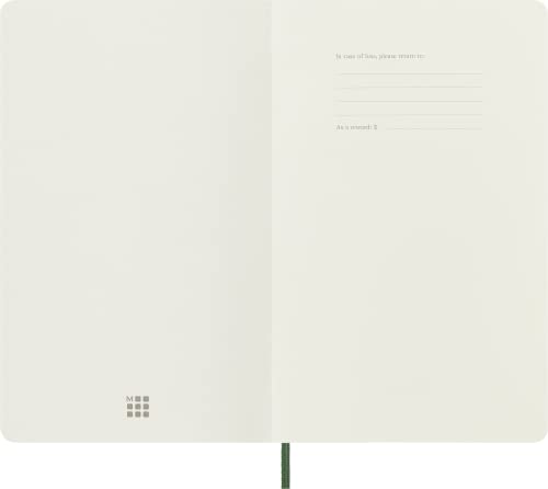 Thumbnail 4 de Moleskine Cuaderno Clásico Tapa Blanda Verde 🌿 - 192 Hojas