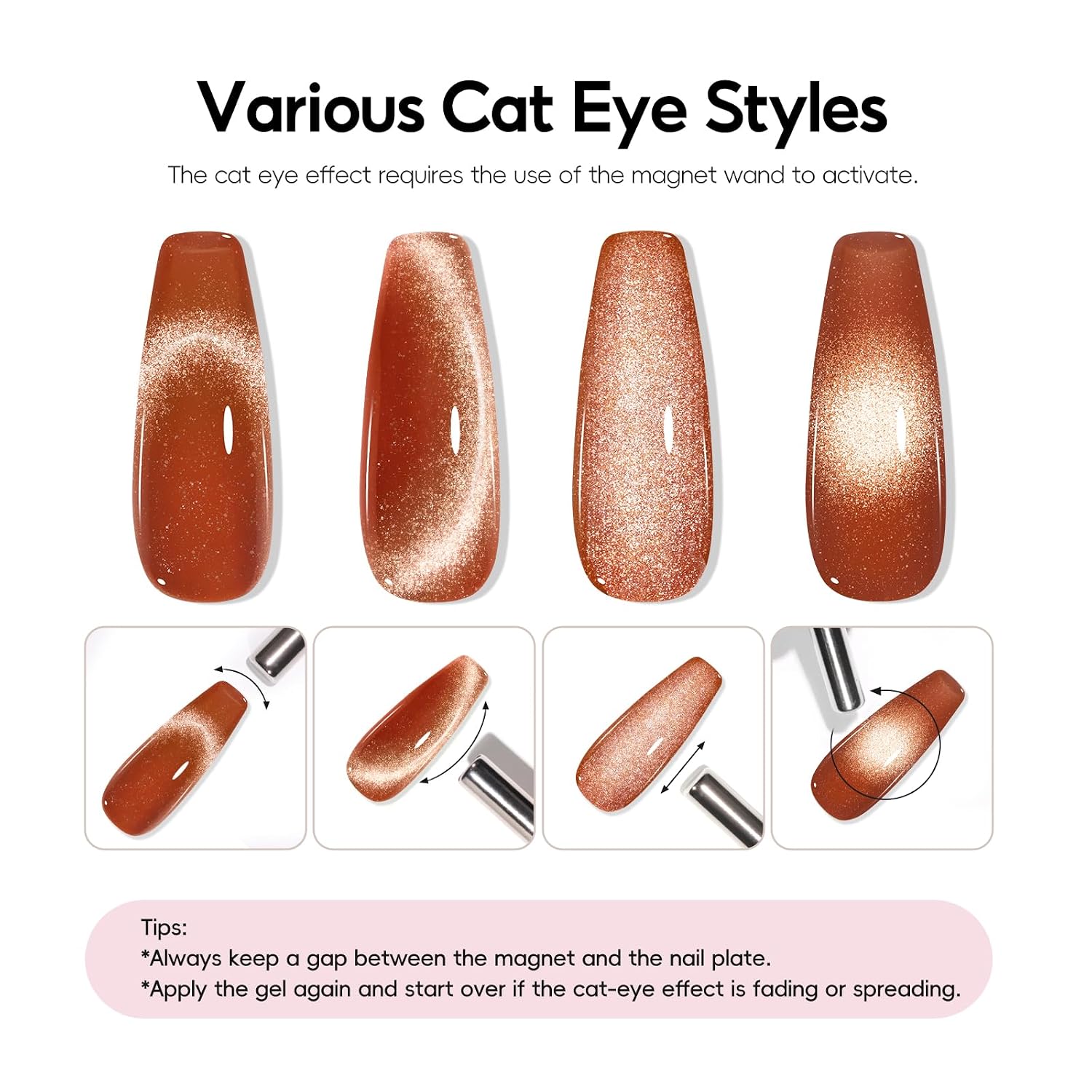 Thumbnail 4 de PEACECOLOR Cat Eye Gel-Lack UV 10 ml