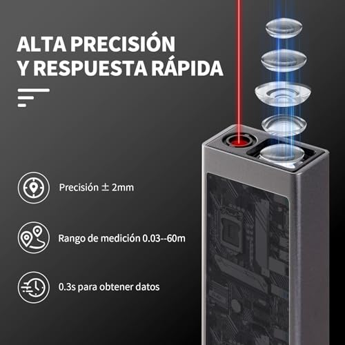 Detalle 1 de HYCHIKA Medidor láser 60 m