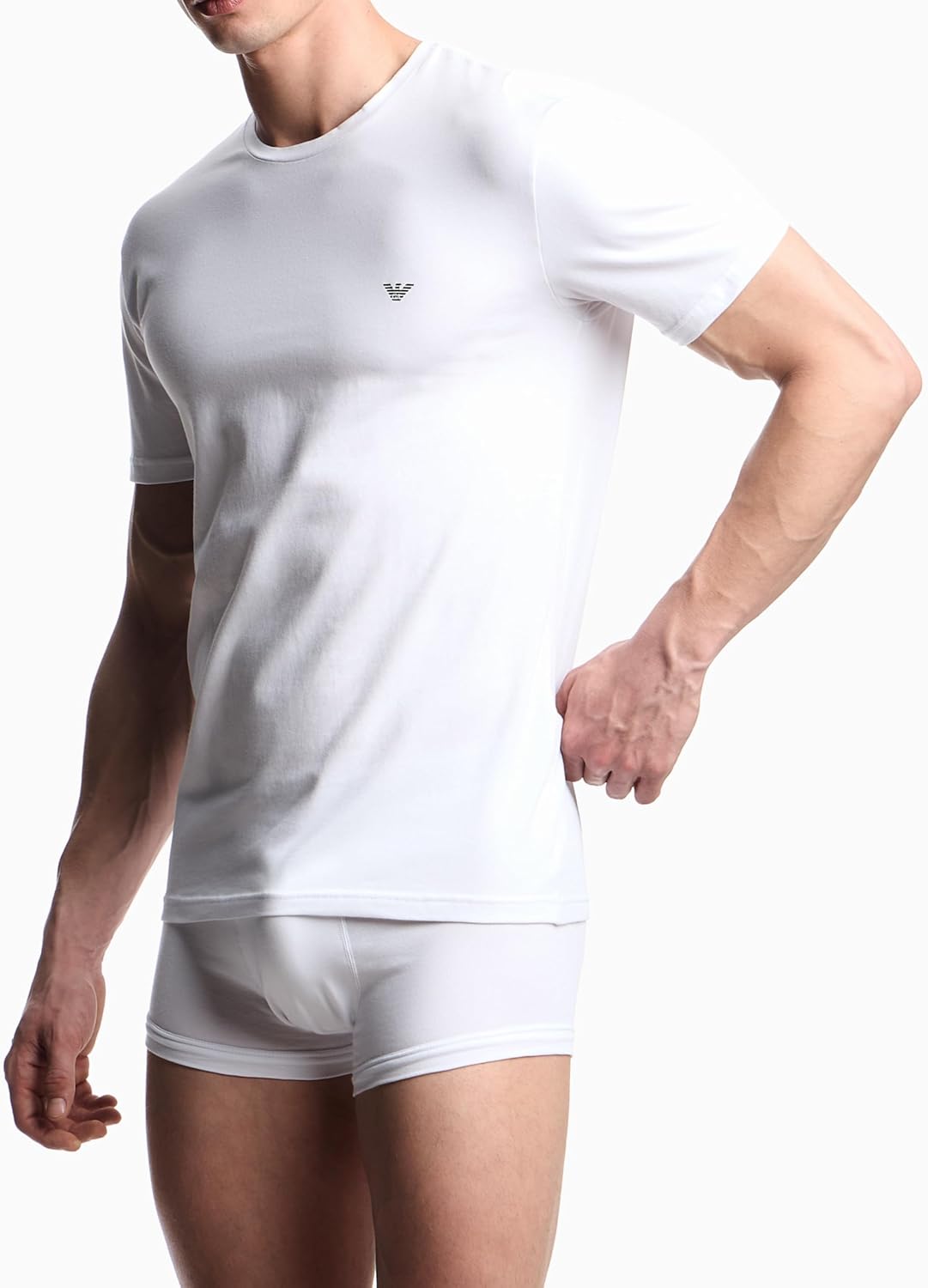 Thumbnail 3 de Emporio Armani Crew Neck T-Shirt Maglietta Girocollo Uomo (Pacco da 1) – stile, comfort e versatilità