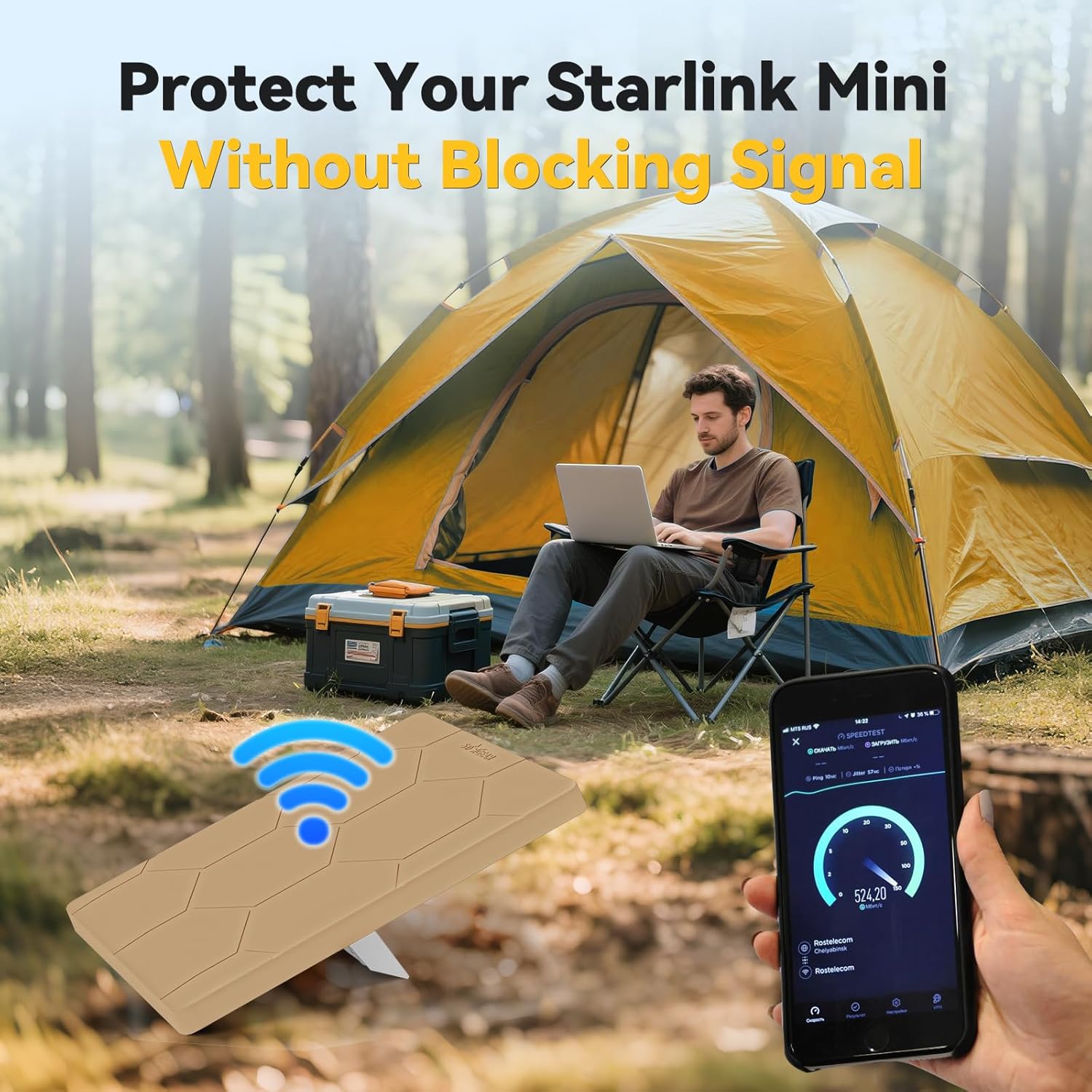 Detalle 2 de STARGEAR Starlink Mini Protective Cover Case