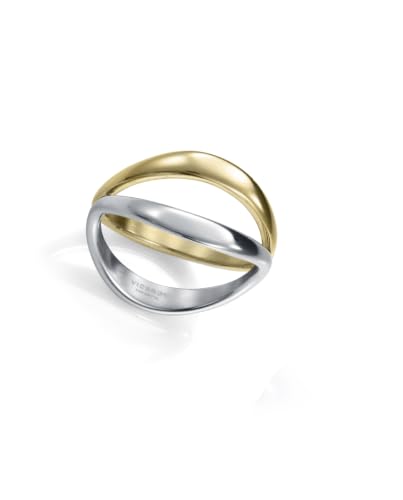 Detalle de Viceroy Anillo Mujer Bañado en Dorado Bitono, Talla 18 (15208A01819)