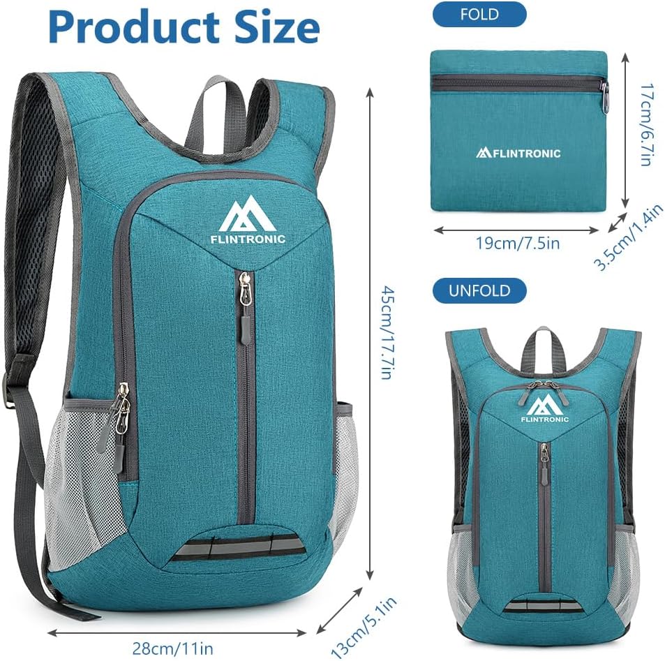 Detalle 2 de flintronic 16L Mochila plegable ultraligera 16L