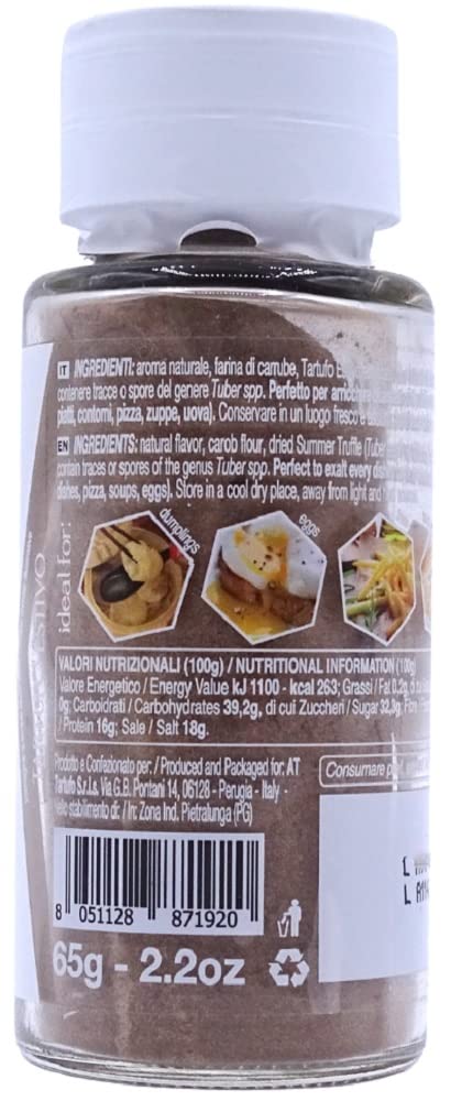 Thumbnail 2 de Artigiani del Tartufo Trüffel-Gewürzpulver (65 g) – Natürliches italienisches Gourmet-Trüffelgewürz, vegan