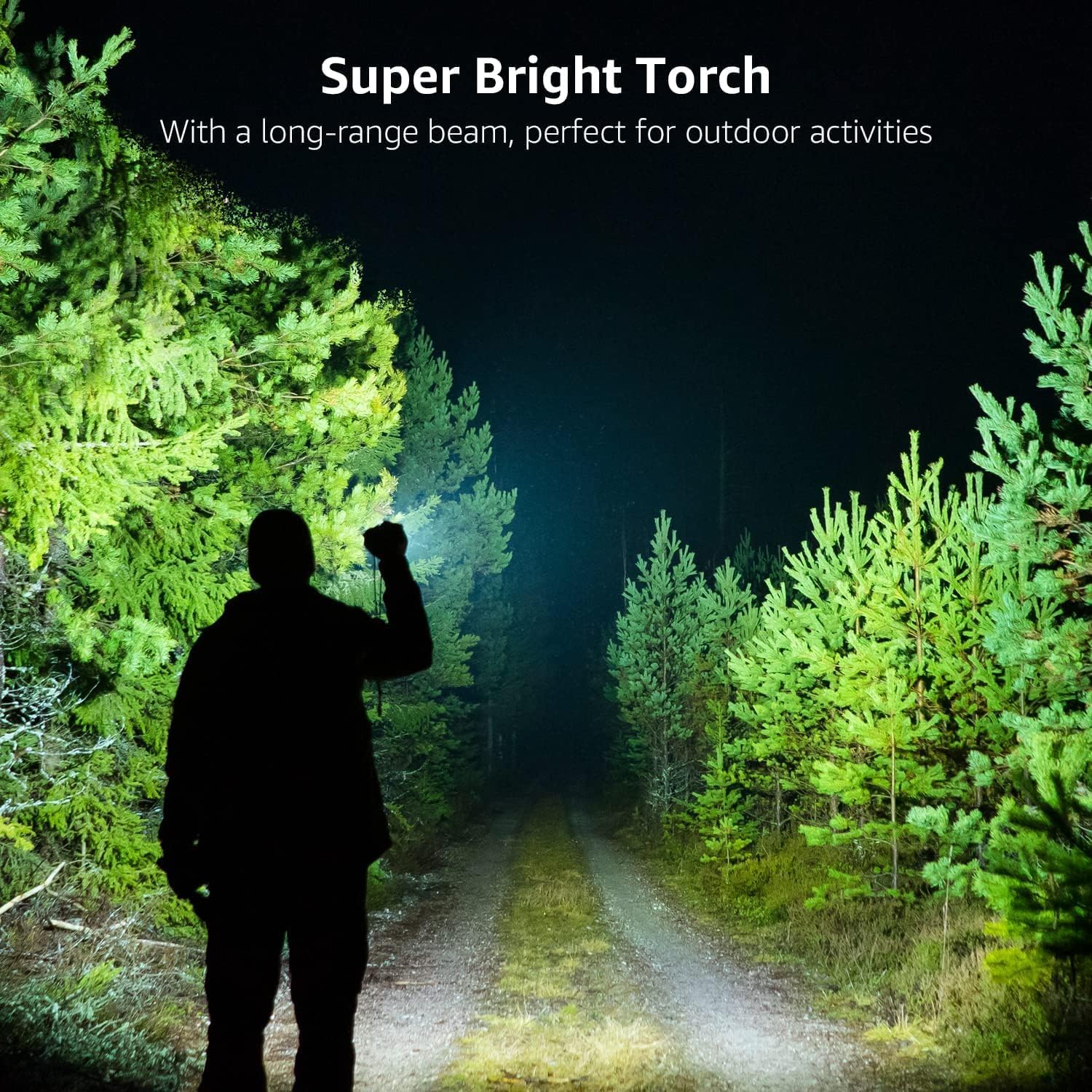 Detalle 2 de Lepro LED Taschenlampe LE2000 – extrem hell, zoombar, 5 Modi, wasserdicht IPX4
