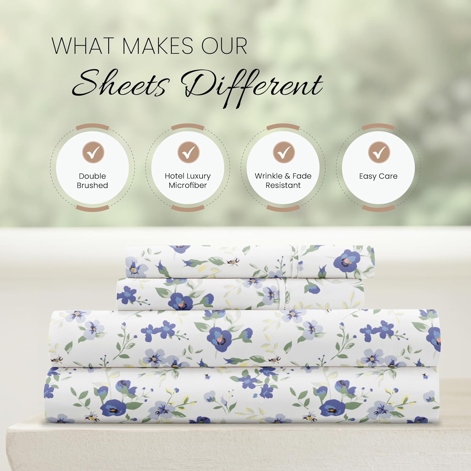 Detalle 2 de Linen Market 16" Queen Sheet Set