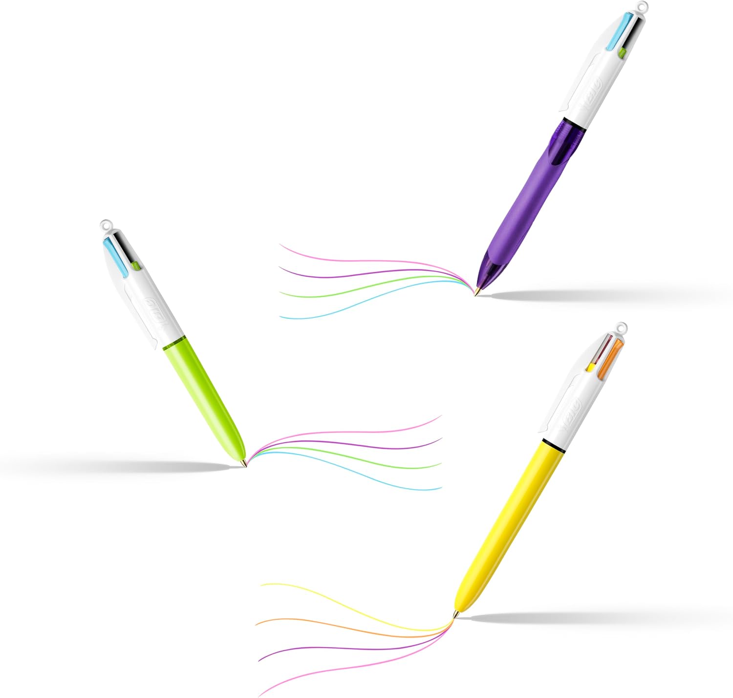Detalle de BIC 4 Colori Penne Multicolore 6 pezzi