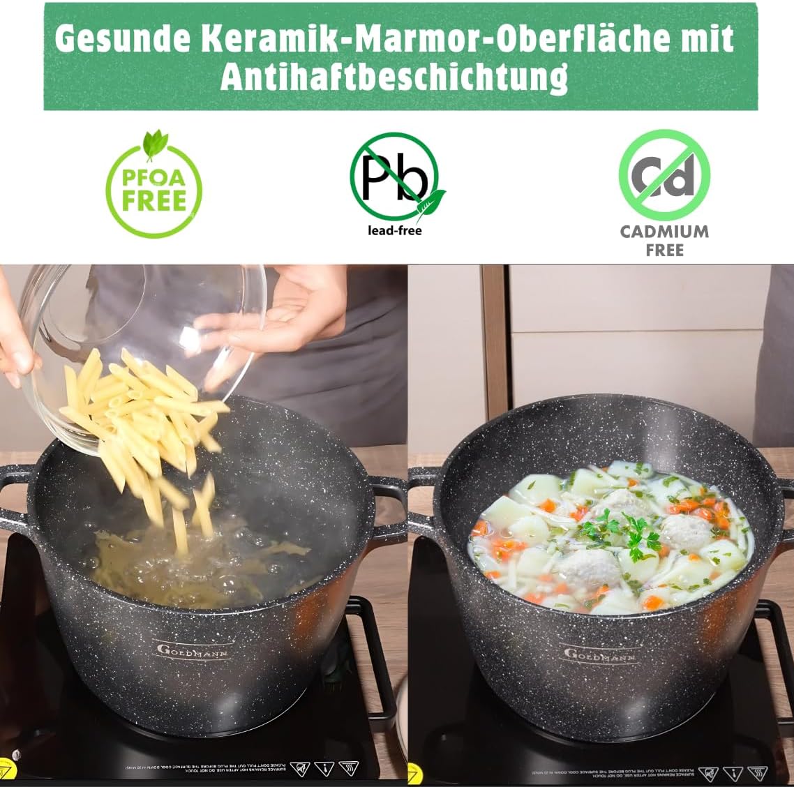 Thumbnail 3 de Goldmann Aluguss-Kochtopf 24 cm, 6,2 l
