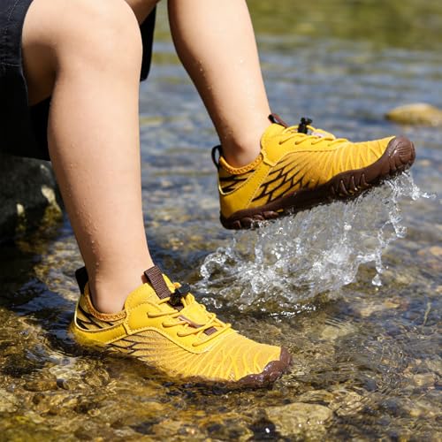 Thumbnail 1 de SAGUARO Escarpines Niño Zapatillas Barefoot Secado Rápido – Amarello, 28 EU
