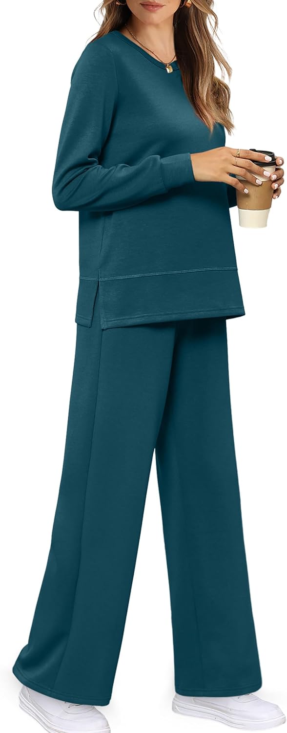 Thumbnail 2 de WIHOLL 2-Piece Wide Leg Lounge Set