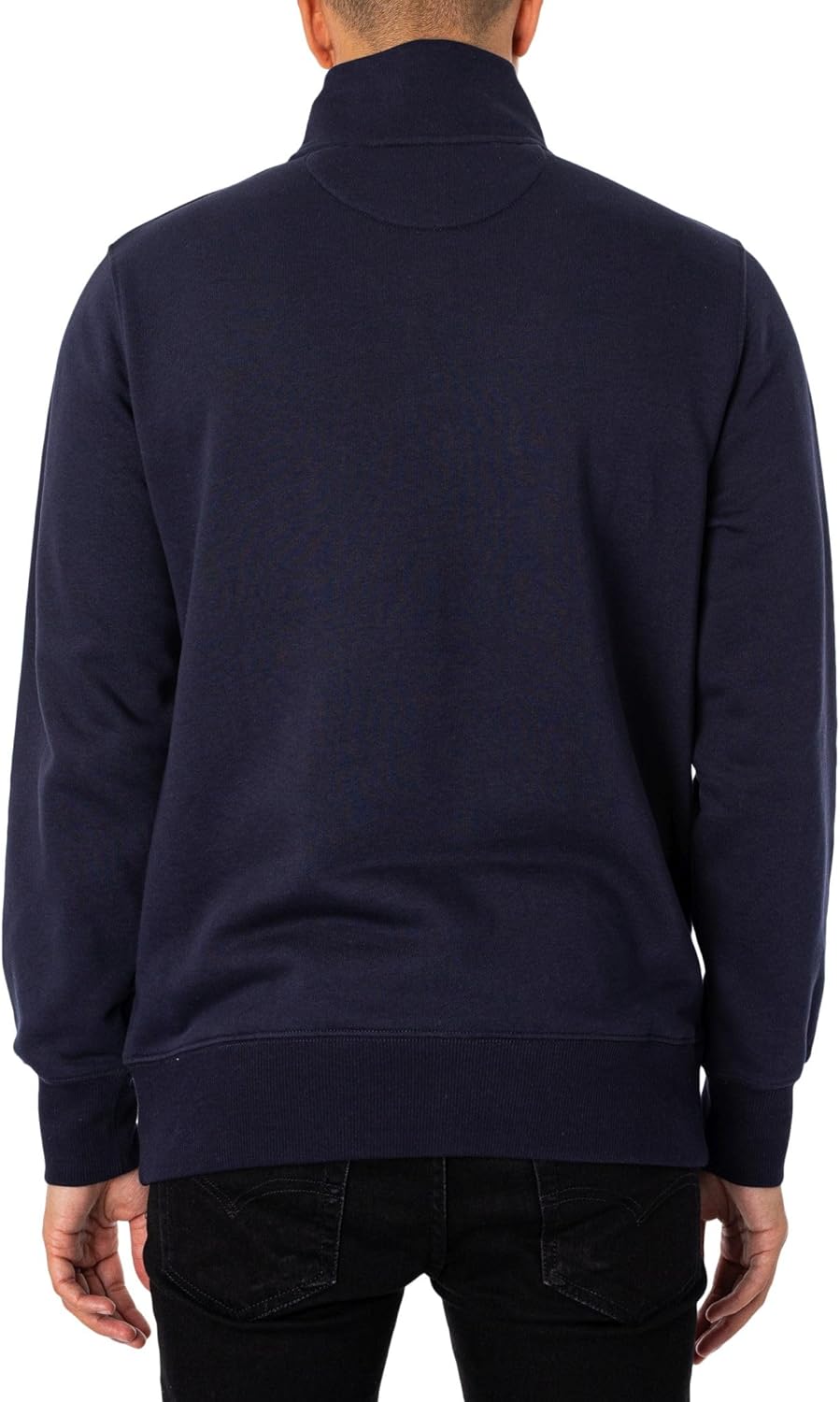 Thumbnail 3 de GANT Mens Half Zip Sweatshirt: Cotton, Long Sleeve