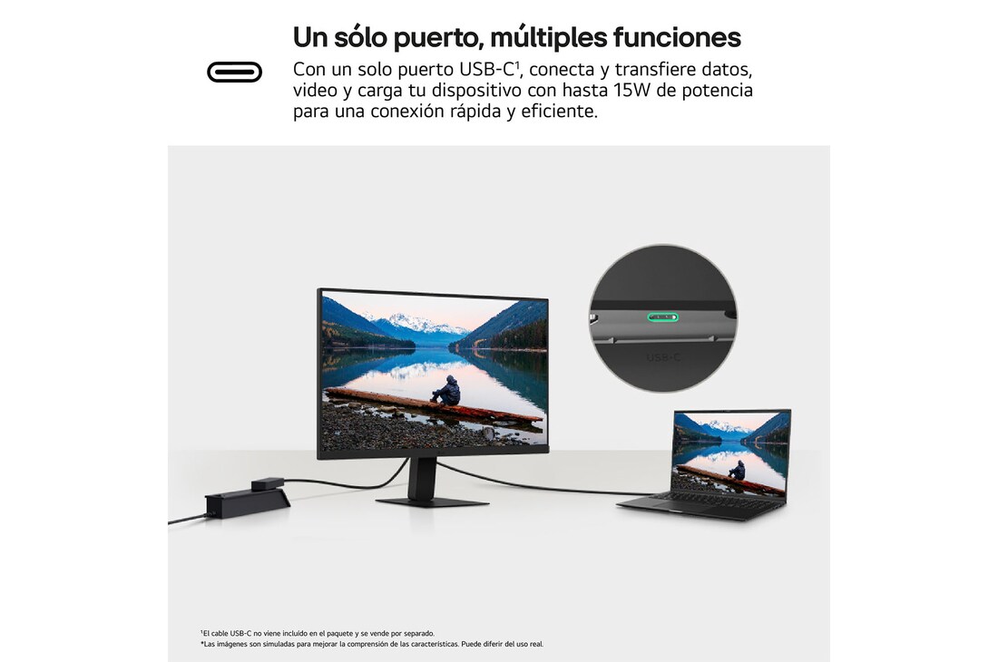 Thumbnail 4 de LG 24U631A-B Monitor 24" QHD IPS, 100 Hz