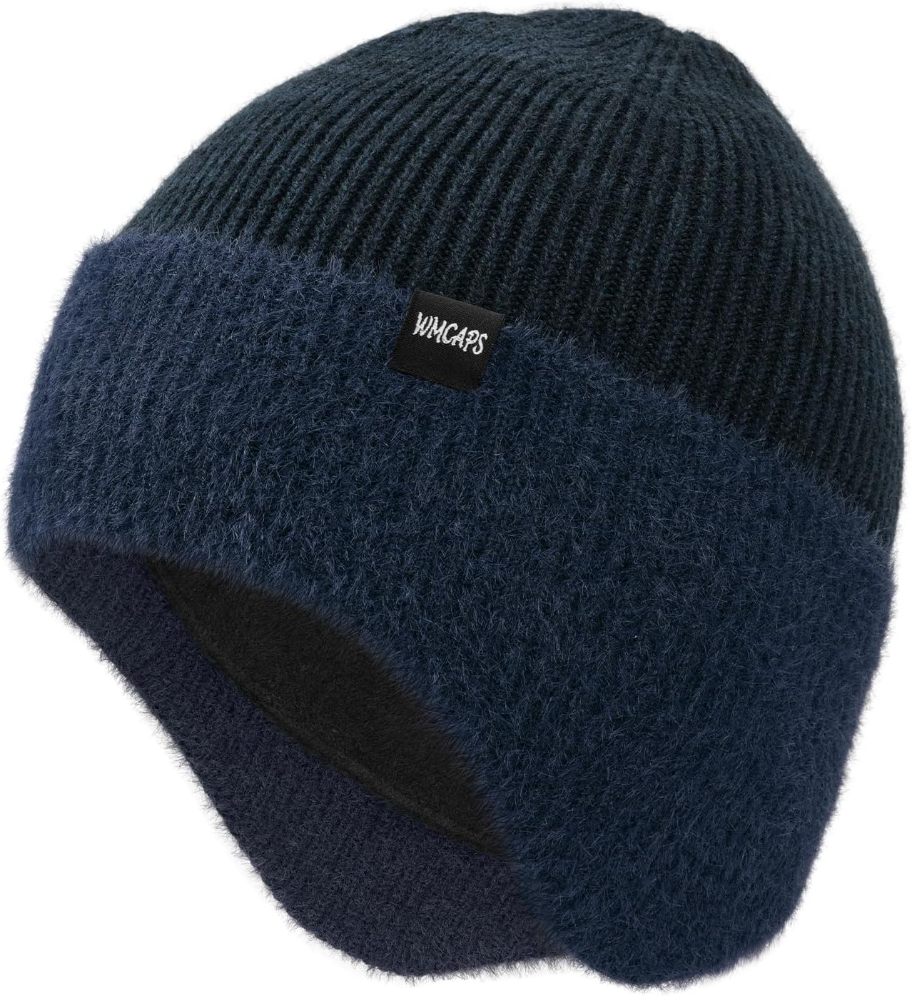 Detalle de Wmcaps Wintermütze mit Fleecefutter Mütze für Damen und Herren