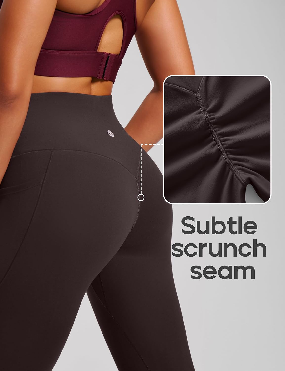Detalle 2 de Heathyoga Women's Yoga Leggings