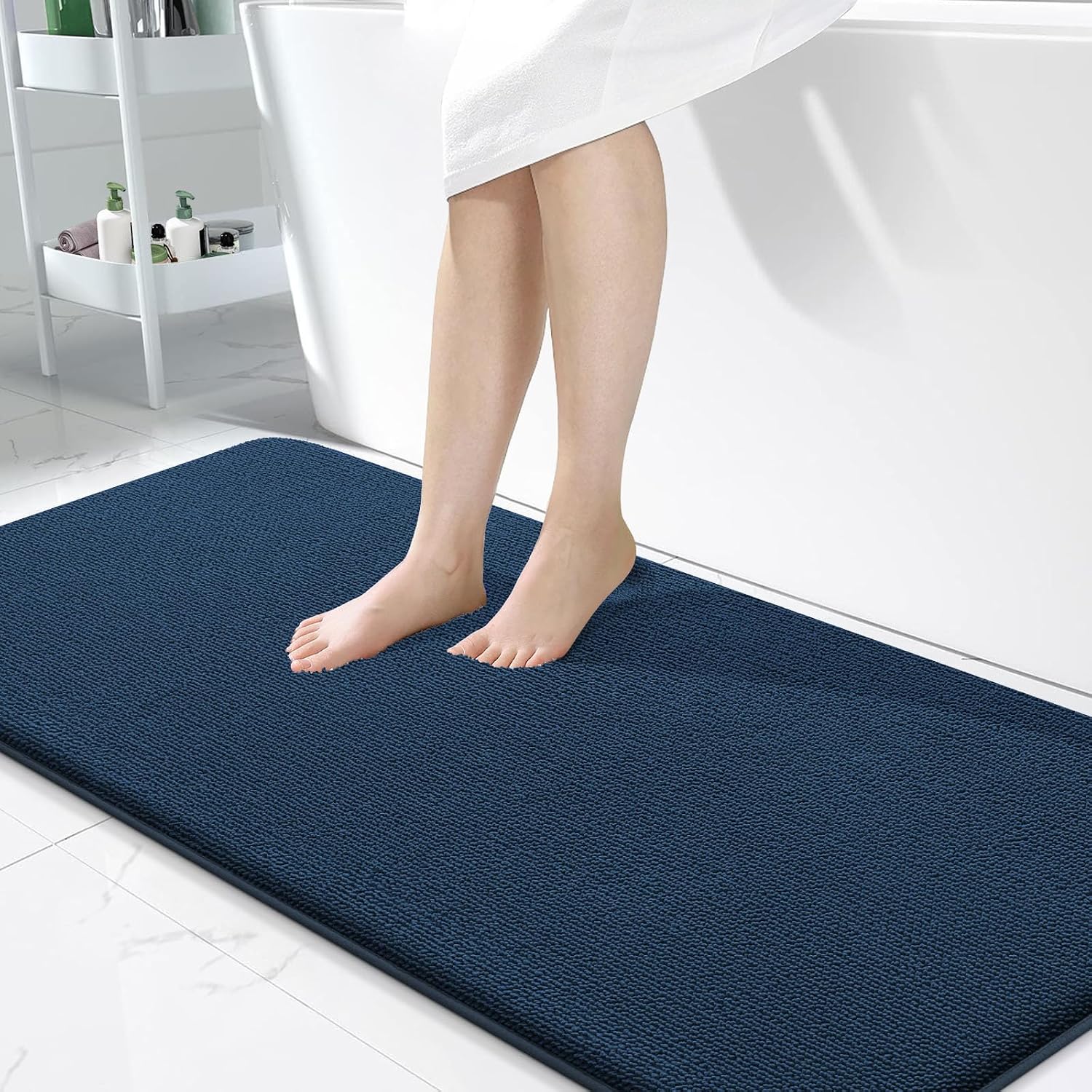Detalle de OLANLY Bathroom Runner Rug 50x30