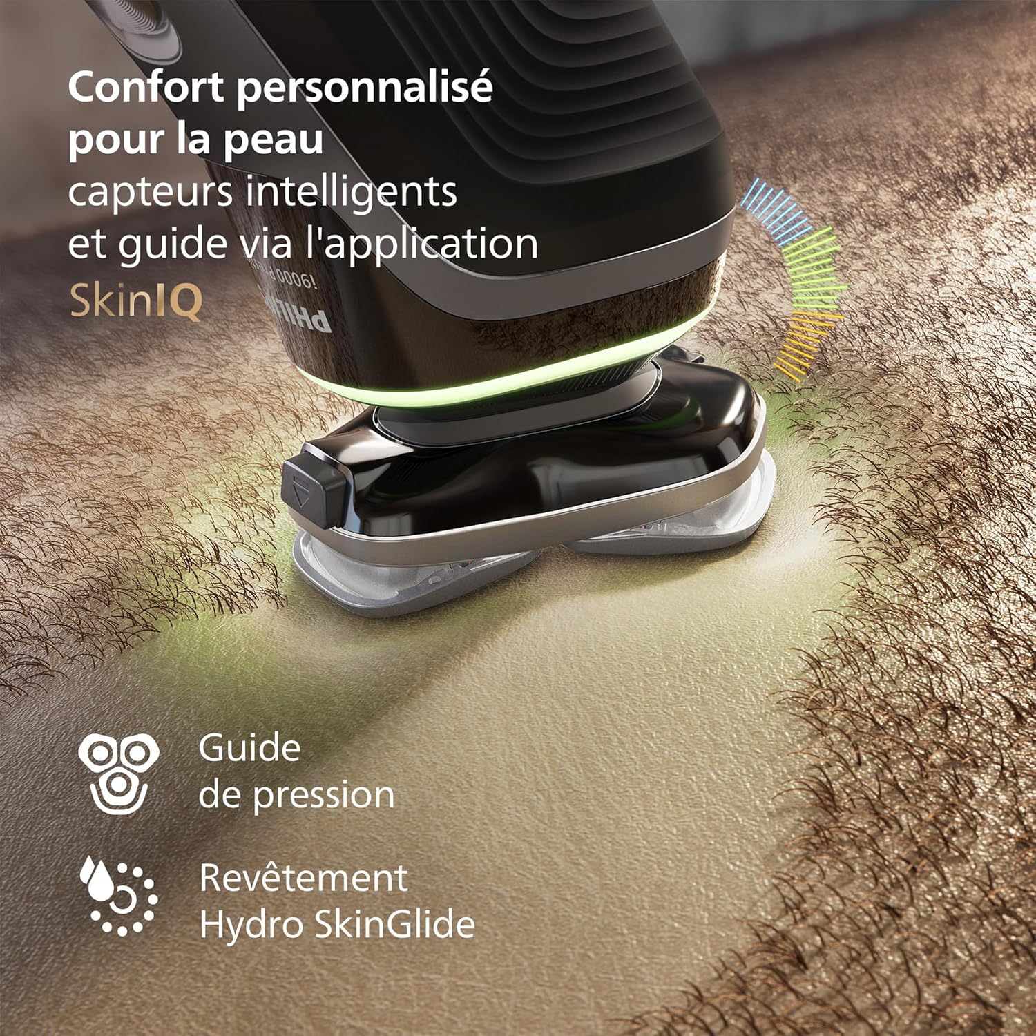 Thumbnail 6 de Philips Rasoir i9000 Prestige XP9202/33: rasage sec et humide avec SkinIQ et triple Lift & Cut