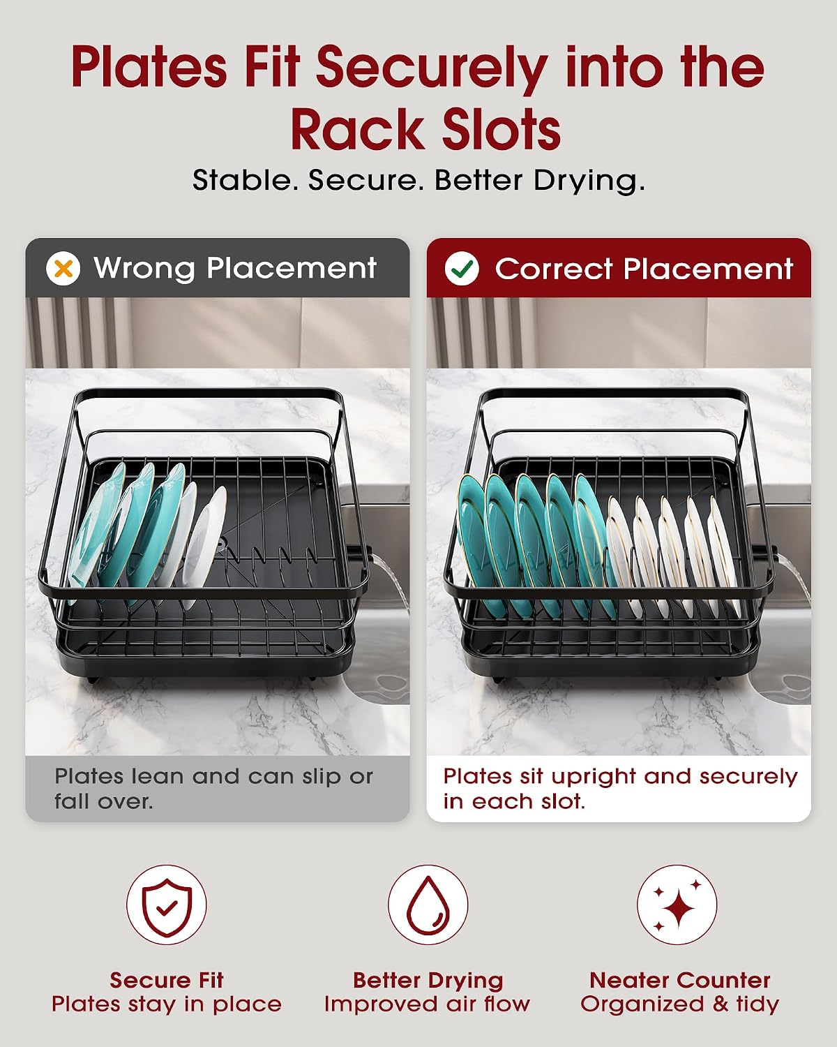 Thumbnail 6 de Sakugi Stainless Steel Dish Drying Rack