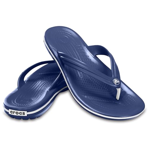 Detalle de Crocs Crocband Flip - Chanclas Unisex para adulto en Navy (37/38 EU)