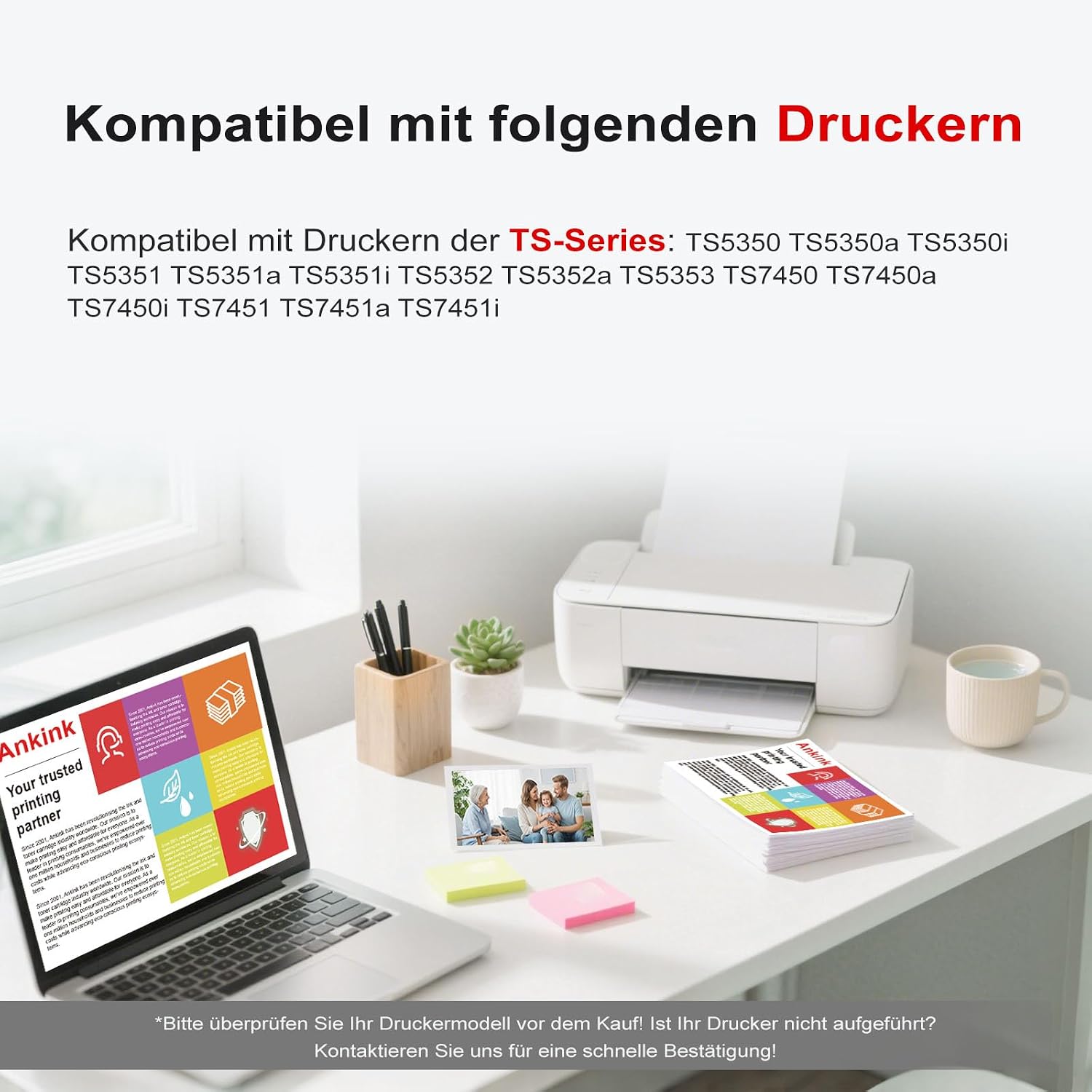 Thumbnail 2 de ANKINK kompatible Tintenpatronen 560 XL schwarz (2er-Pack) für Canon TS-Serie