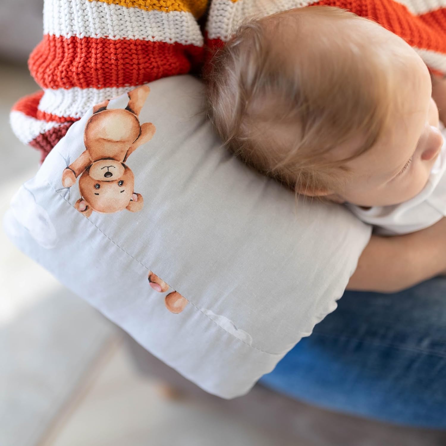 Thumbnail 5 de Totsy Baby Coussin d’allaitement bébé 20 cm (cousinettes de brassard) – coton respirant, lavage à 30 °C