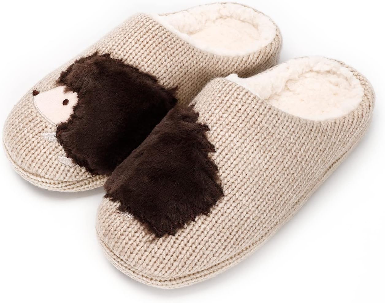 Thumbnail 2 de AONETIGER Hausschuhe Damen Winter Warme Flauschige Hausschuhe Plüsch Herren Pantoffeln Bequeme Kunstpelz Gefüttert Rutschfeste Slippers
AONETIGER Hausschuhe Damen Winter Warme Fla…