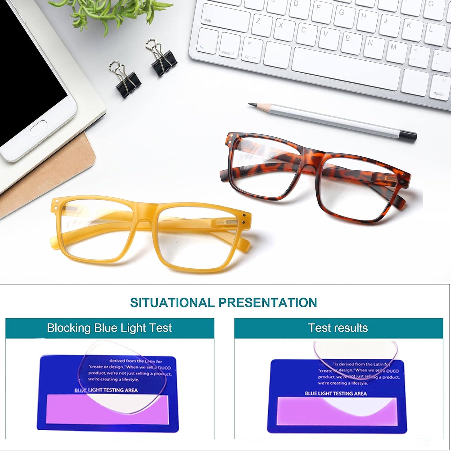 Thumbnail 4 de Kerecsen Reading Glasses, 5-Pack