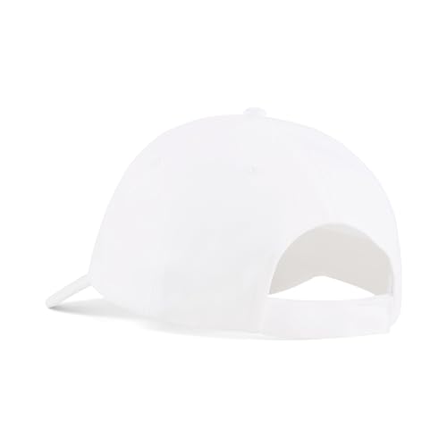 Thumbnail 1 de PUMA ESS Cat BB Cap Adult Unisex en color blanco, talla única