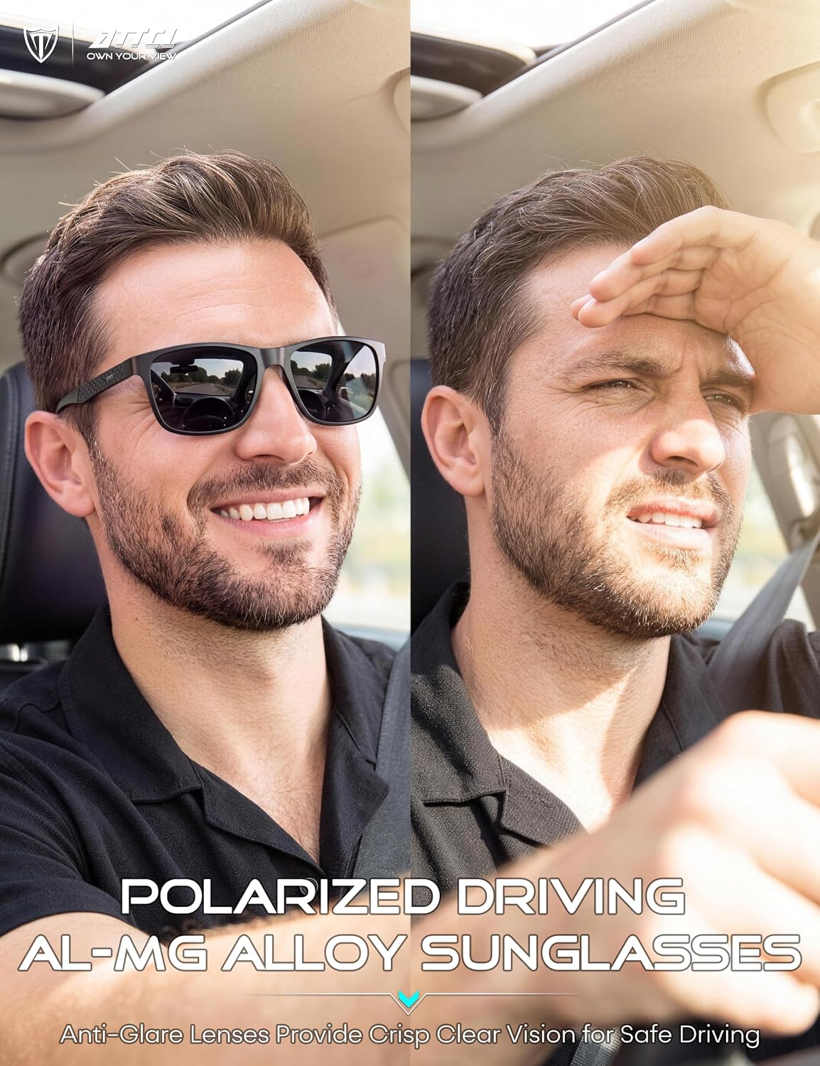 Detalle de Polarised UV400 driving sunglasses