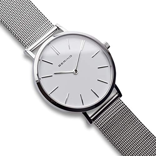 Detalle de BERING 14134-004 Reloj mujer 34 mm, esfera blanca