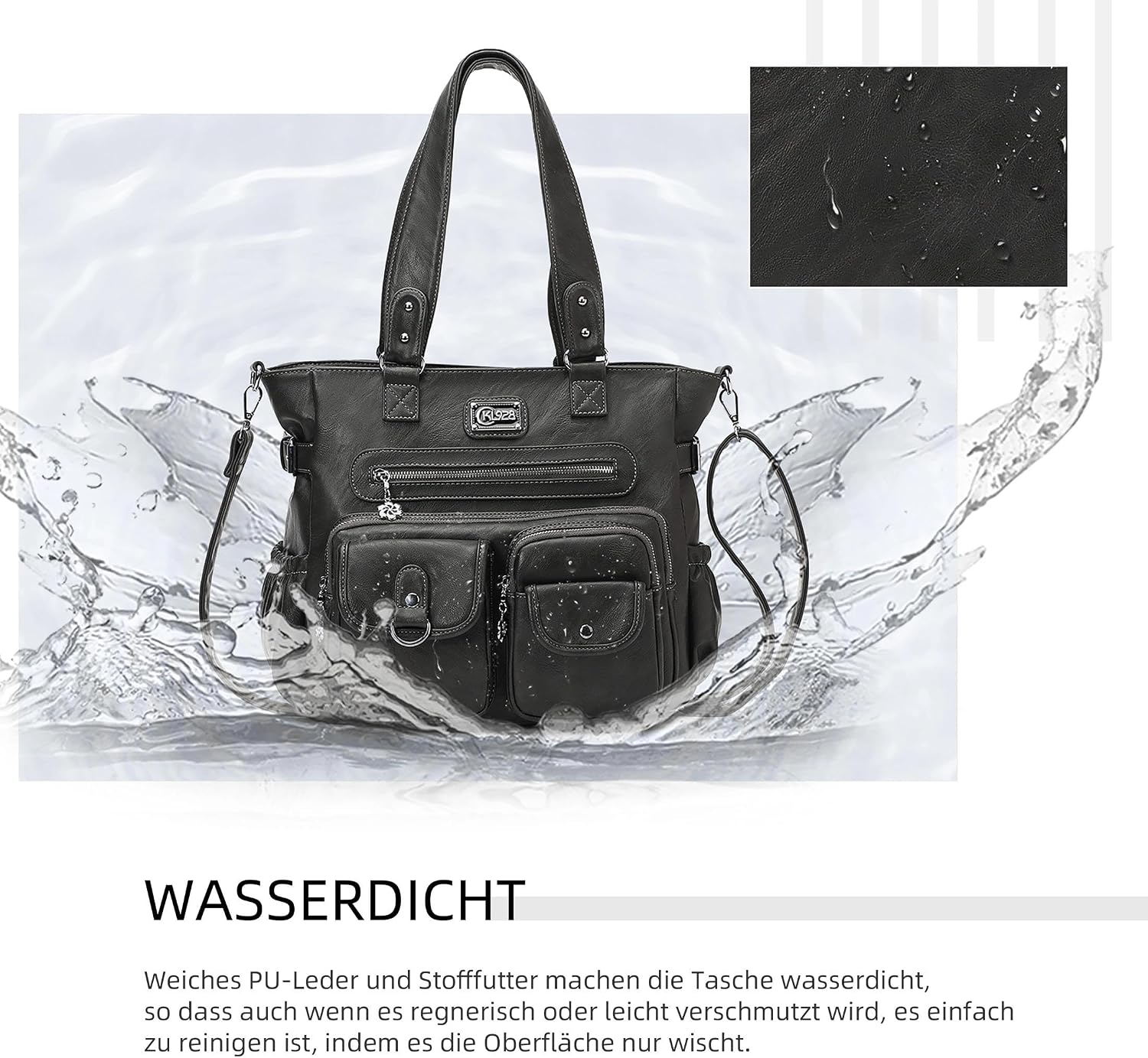 Thumbnail 6 de KL928 Handtasche Umhängetasche, 16,54 Zoll