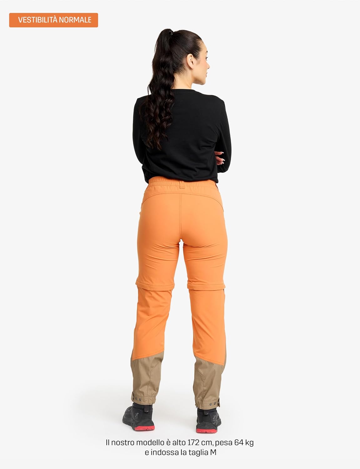 Thumbnail 3 de RevolutionRace RVRC GP Pro Stretch Zip-off Pants da donna: pantaloni trekking convertibili