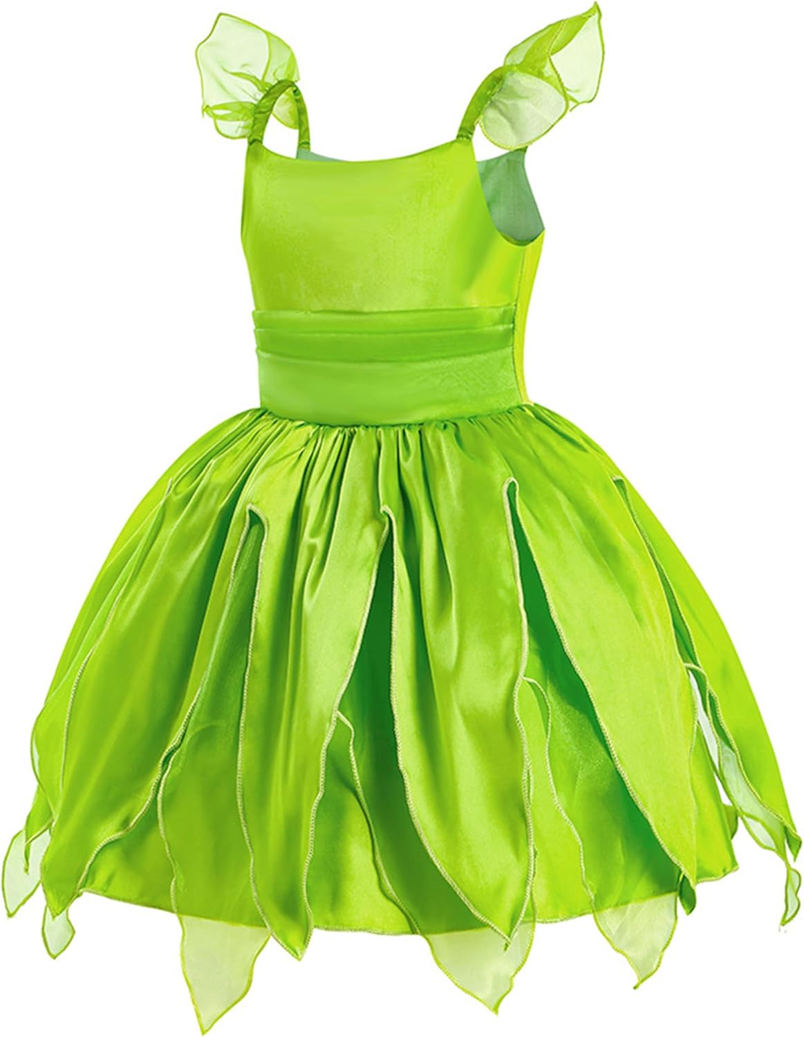 Thumbnail 2 de Robe de la princesse Tiana YOSICIL pour fillette avec ailes de papillon, baguette magique et accessoires