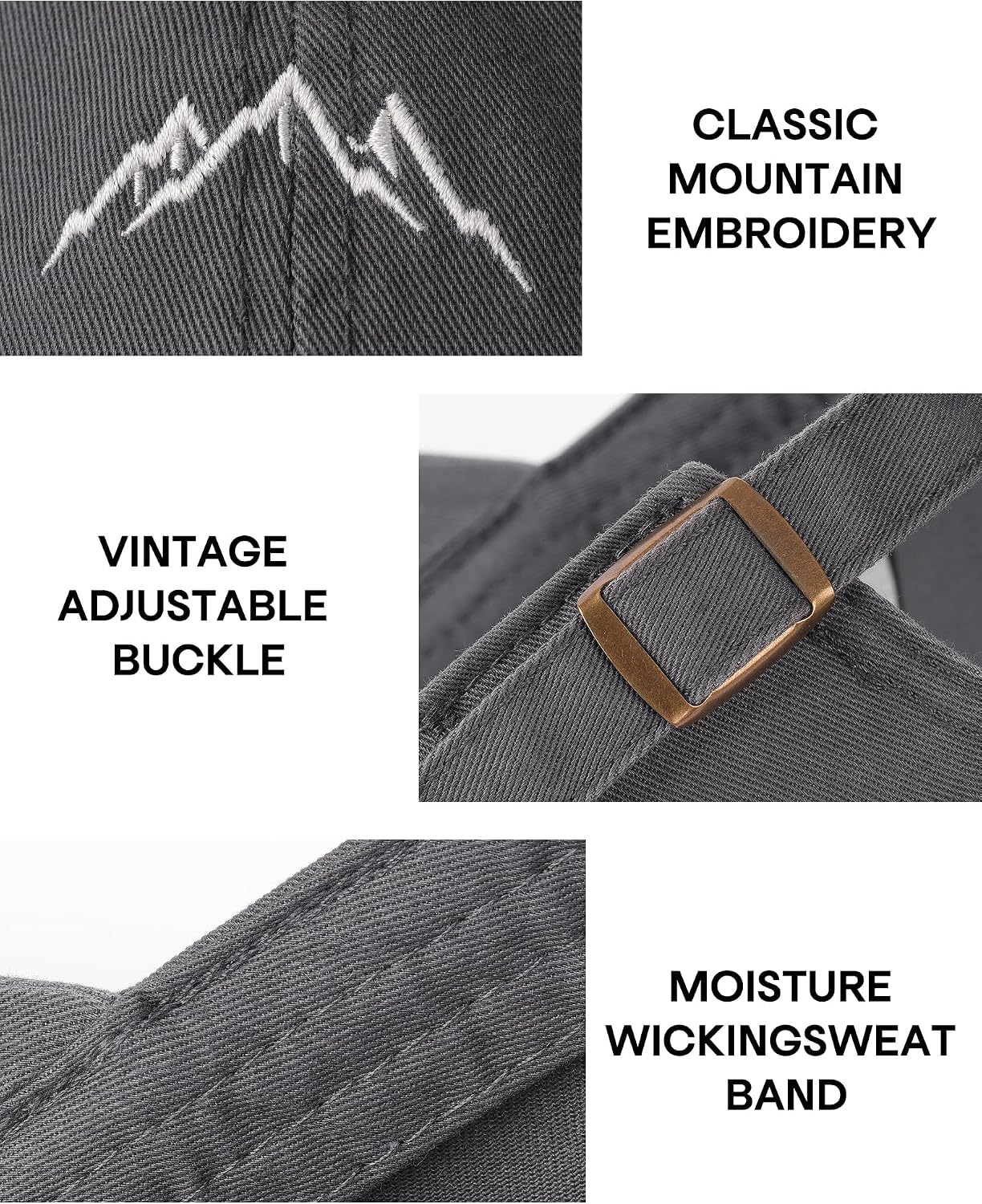 Detalle 2 de FURTALK mountain baseball cap 100% cotton