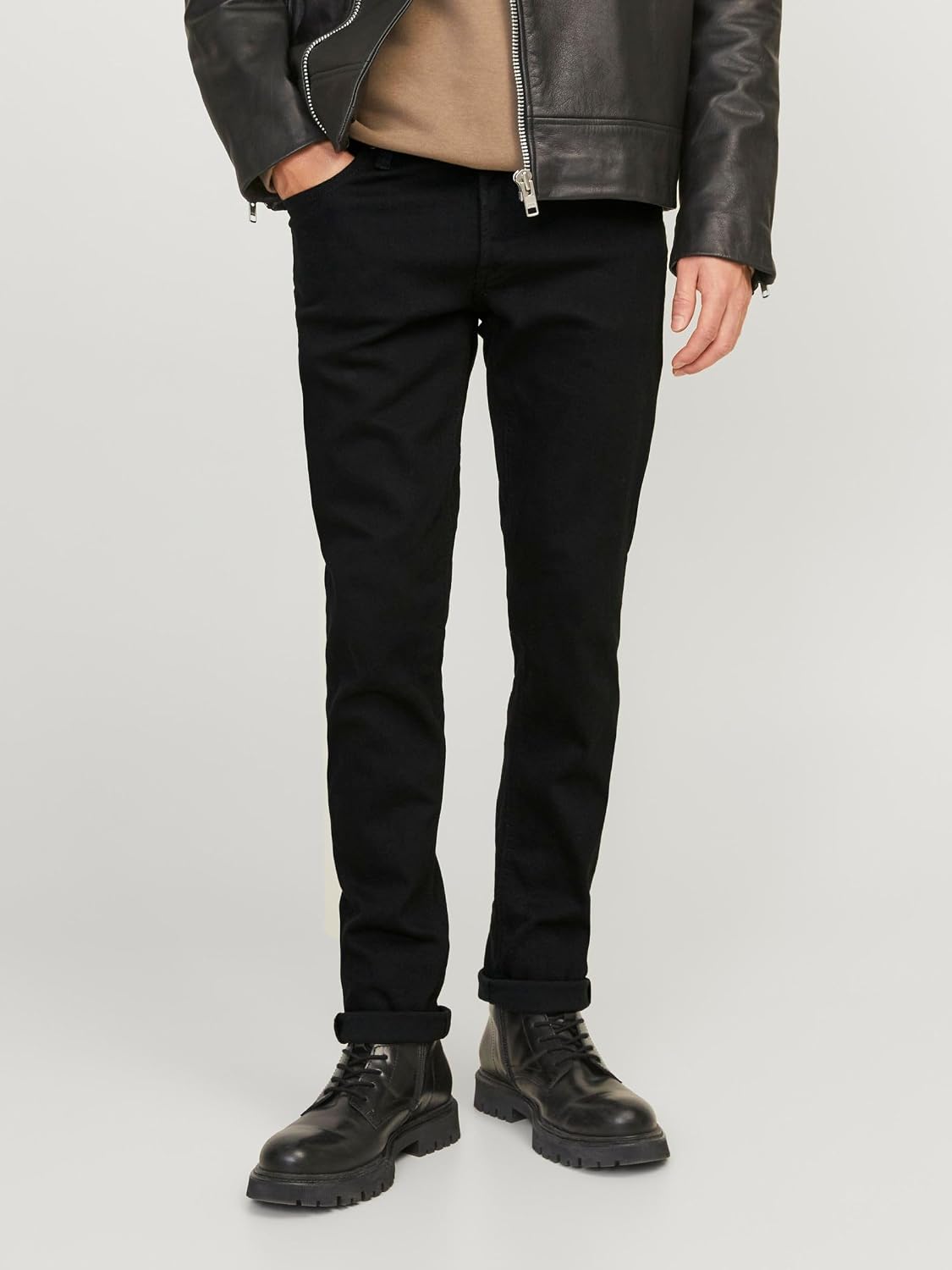 Thumbnail 2 de JACK & JONES JJIGLENN/JJ ORIGINAL CB 816 NOOS Slim Fit Jeans – Niedrige Taille, Knopfleiste