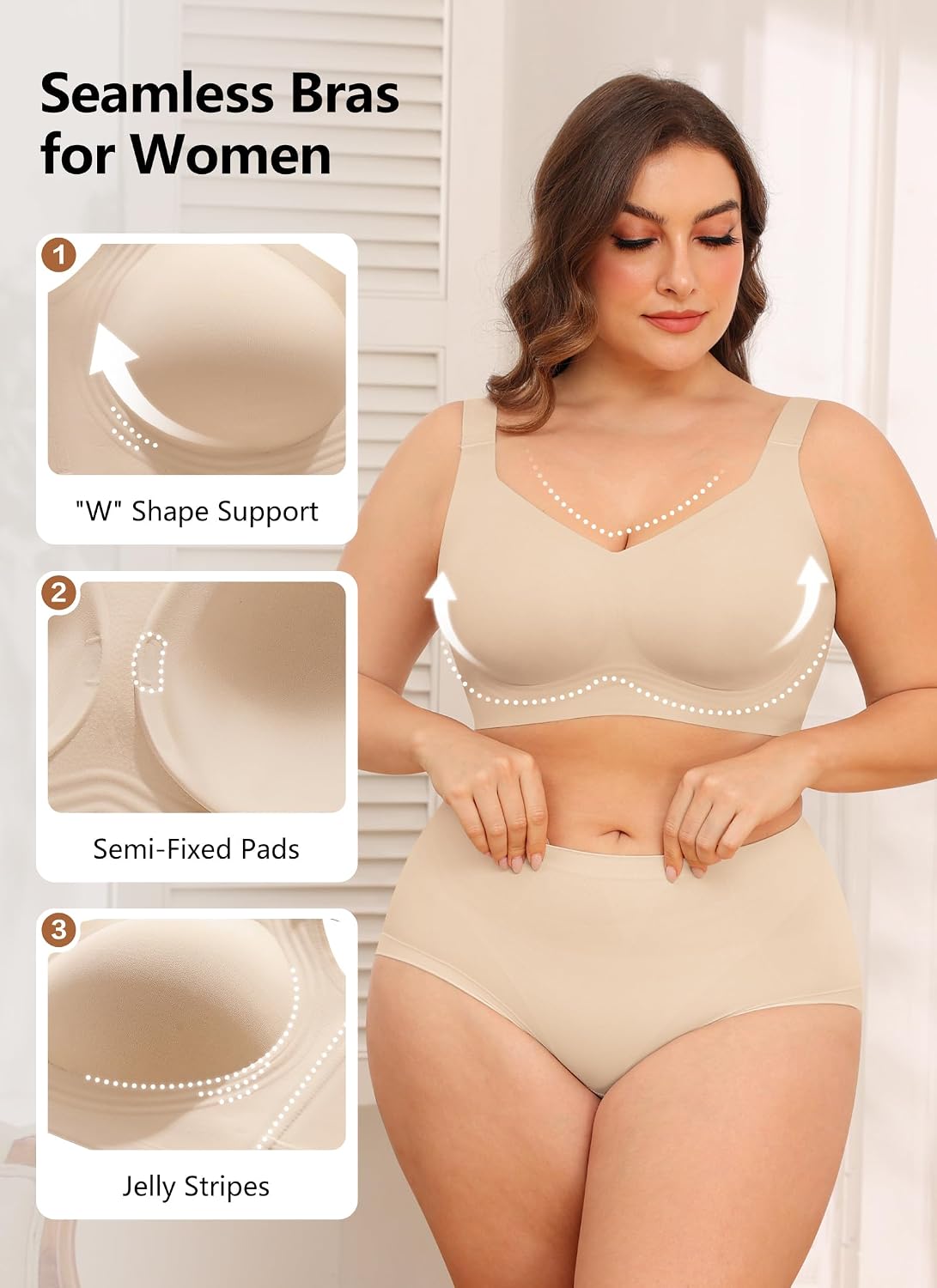 Thumbnail 2 de Xcutting Women Wirefree Full Coverage Bra