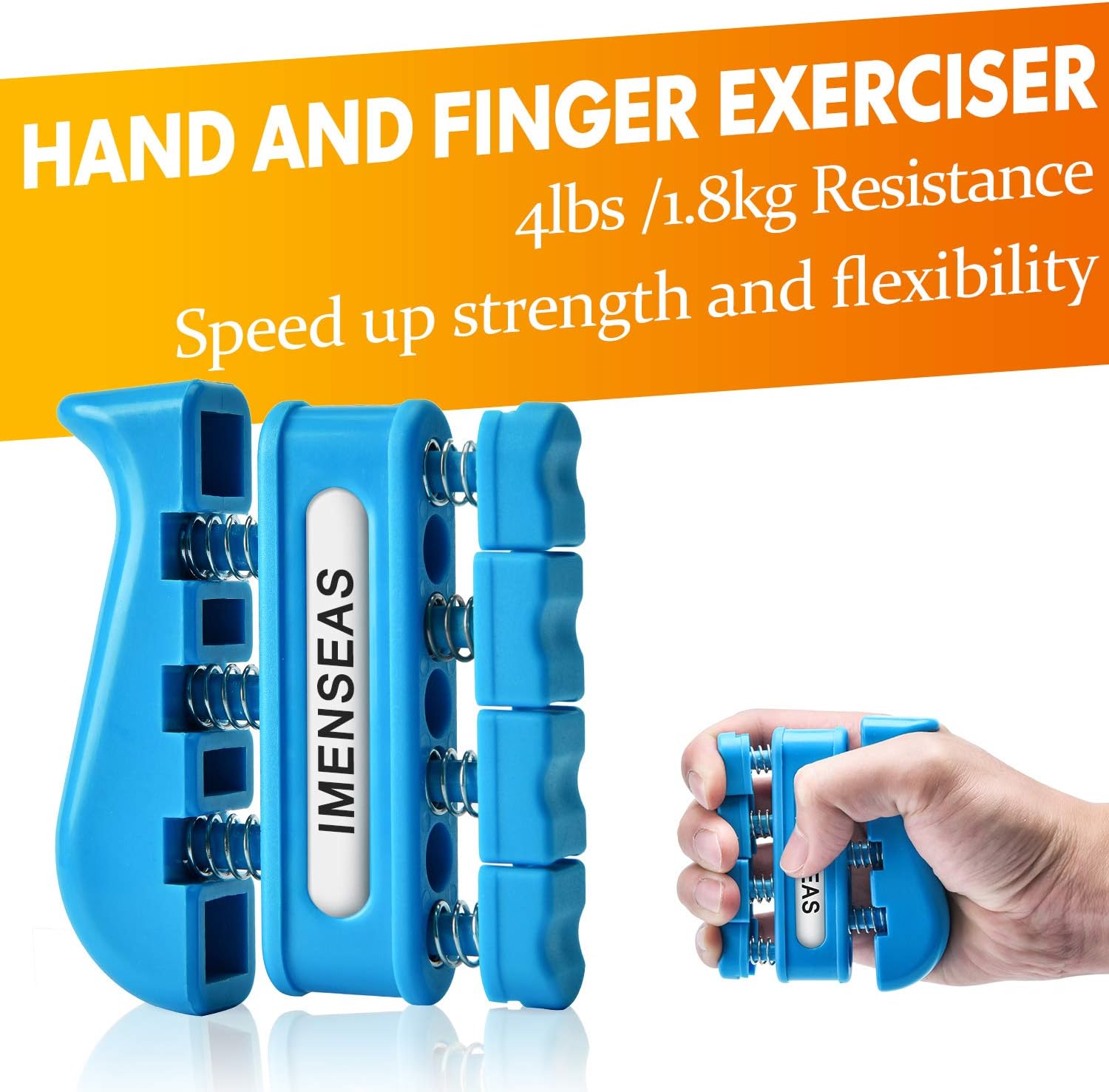 Detalle de IMENSEAS Hand Grip Trainer 7-Pack
