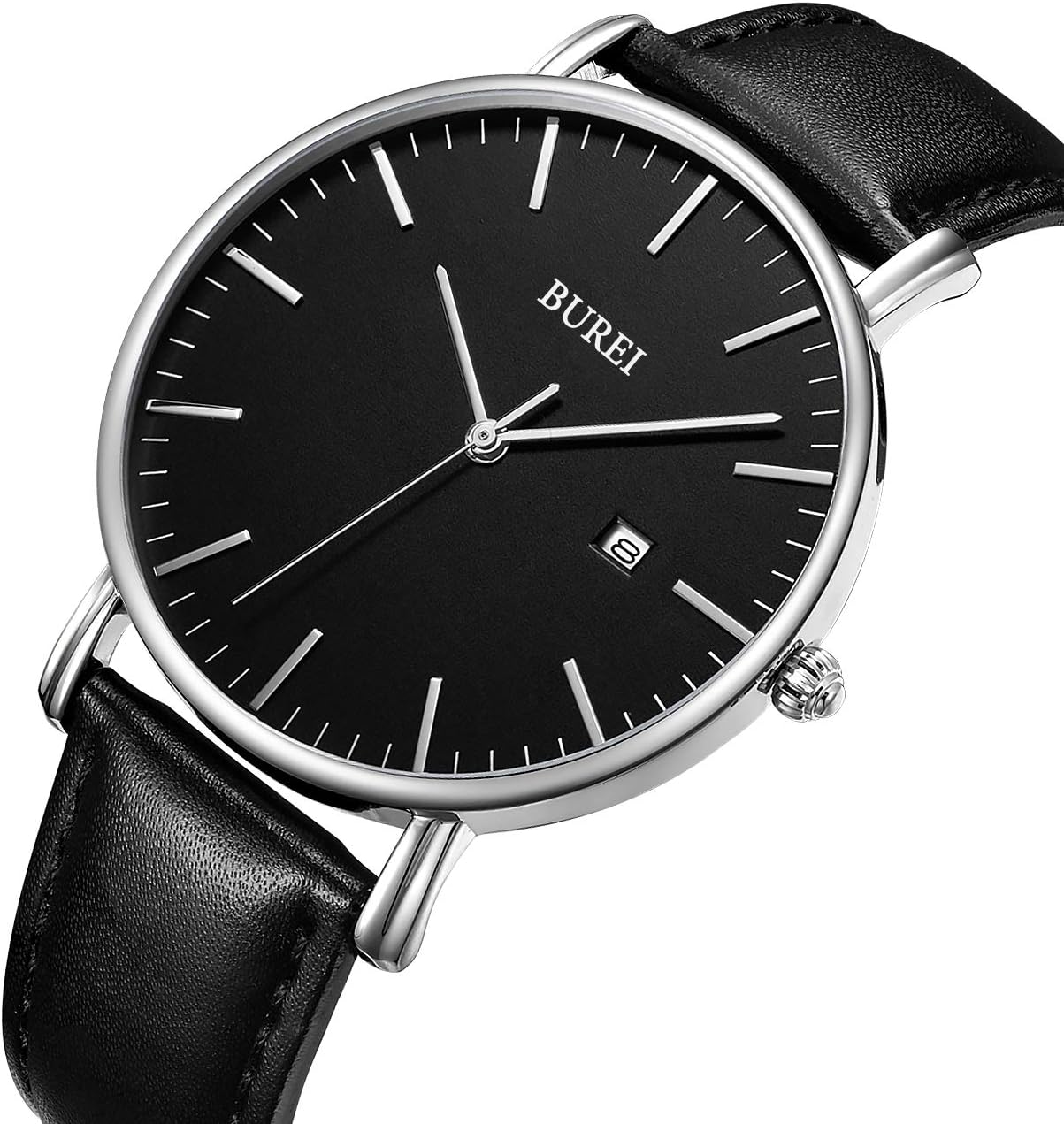 Detalle 2 de BUREI Montre Quartz Ultra-Fine 30M