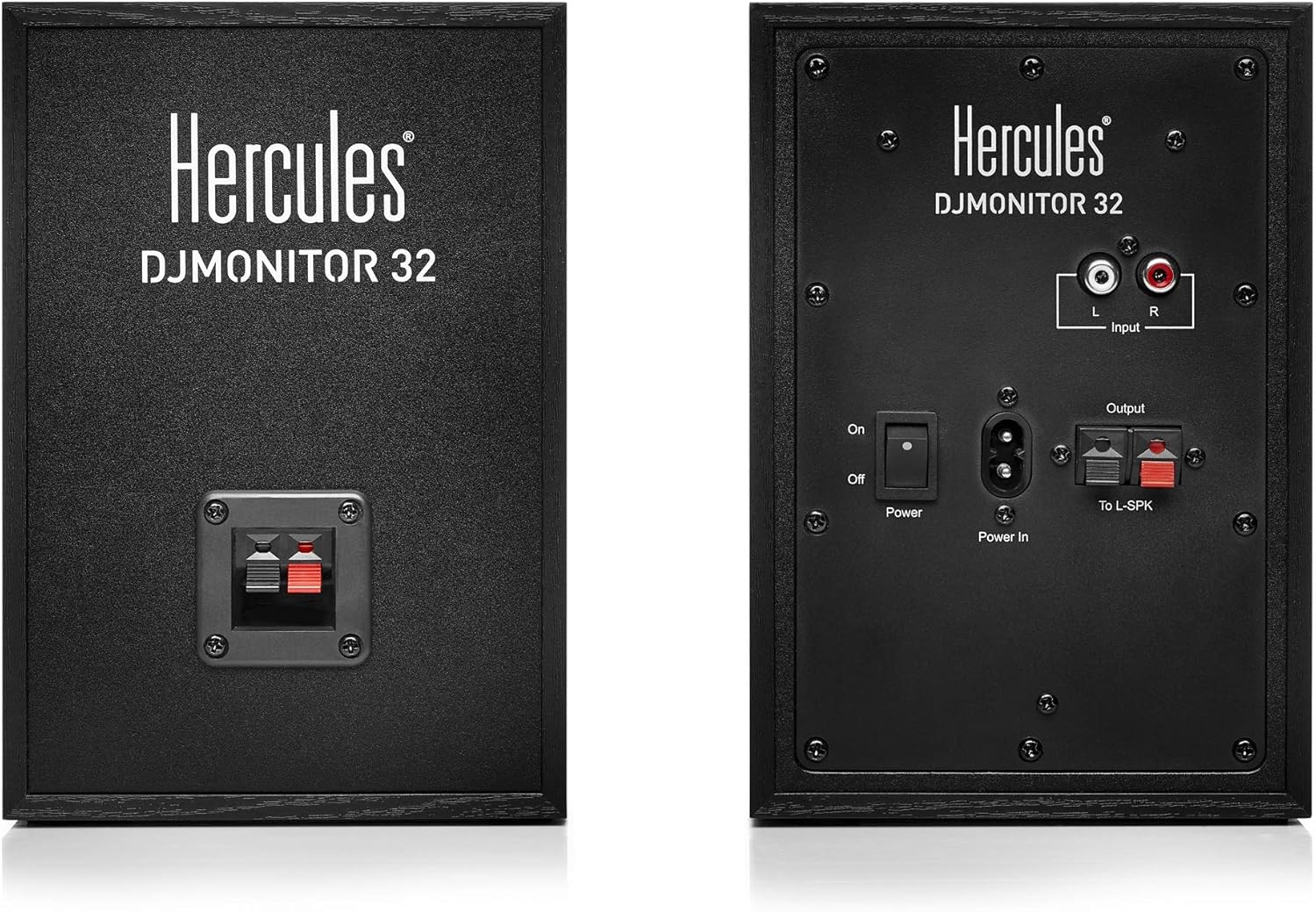 Detalle 2 de Hercules DJMonitor 32 EU Version: monitor DJ attivo 2 vie con Bluetooth e altoparlanti da 3,5”
