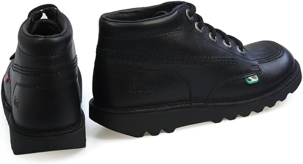 Detalle de Kickers Kids Kick Hi Classic Ankle Boots – Comfort, Durability and Everyday Wear